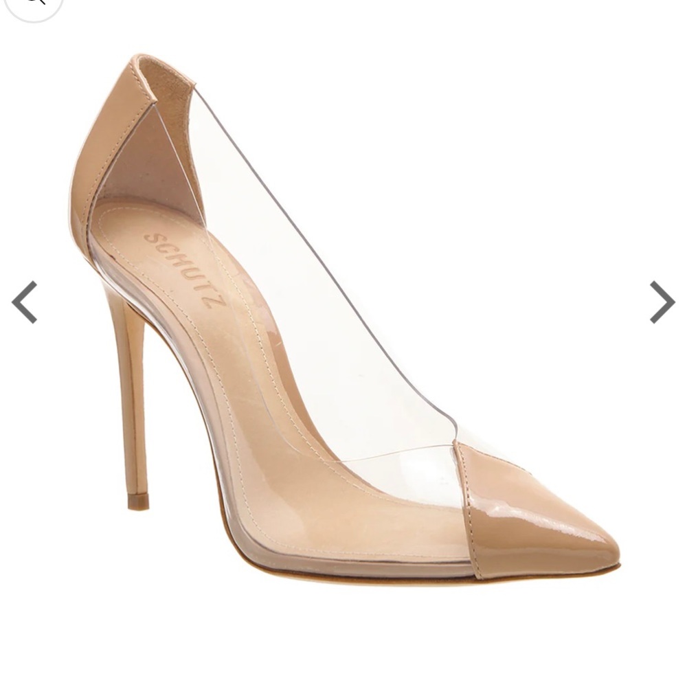 Schutz Beige heels.